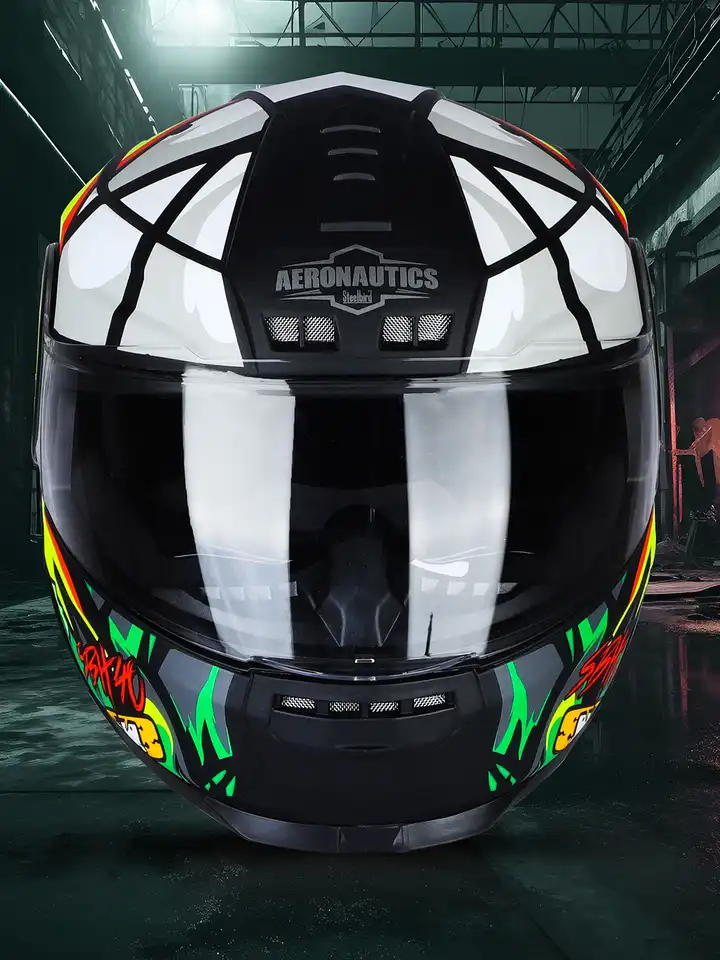 Buy Steelbird SBH 40 Crazy Doe Bluetooth Full Face ISI Certified