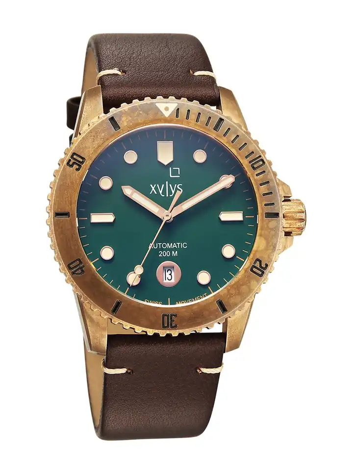 Buy Xylys Men Mariana With Analog with Date Green Dial Watch