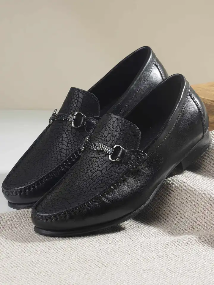 イタリアンモダンプ-クレソフア Onyx Modern Black Oxfords | Pierre Cardin Official