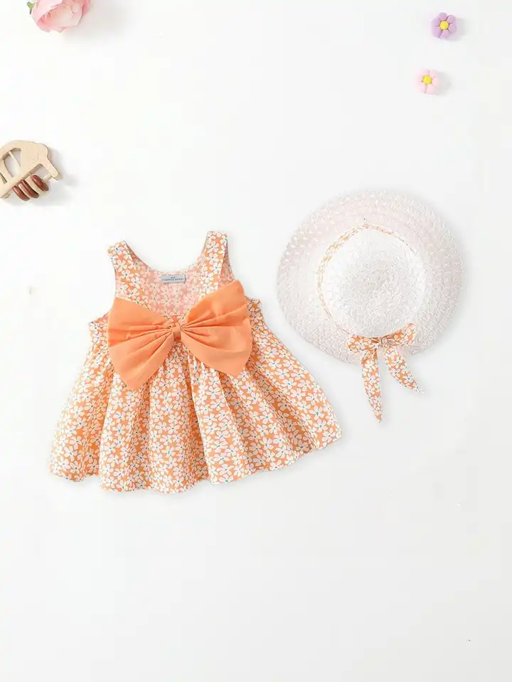 strapless open back dress Floral Halter Midi Dress main image 0