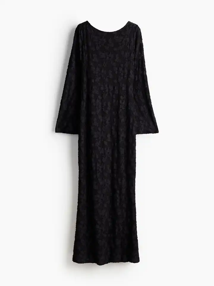 Buy H&M Mermaid-Skirt Jacquard-Weave Dress - Dresses for Women 28864618 |  Myntra