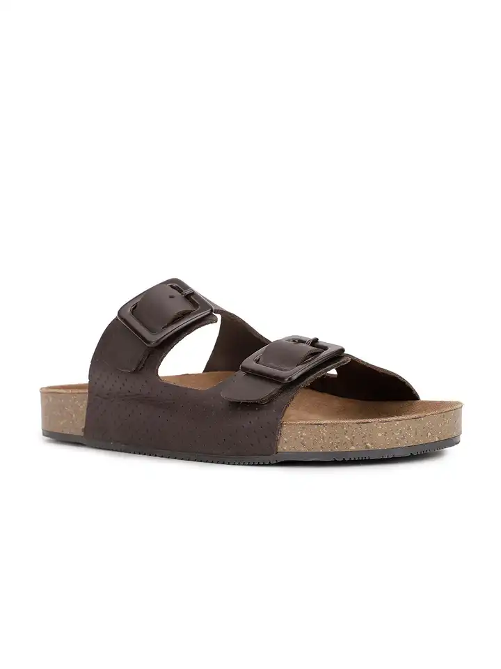 Bata Sandals Bata brown casual fishermen-style sandals for men | Bata main image 4