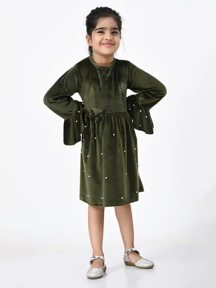 slim fit dress slacks Royal Gatherings Green Dress main image 1