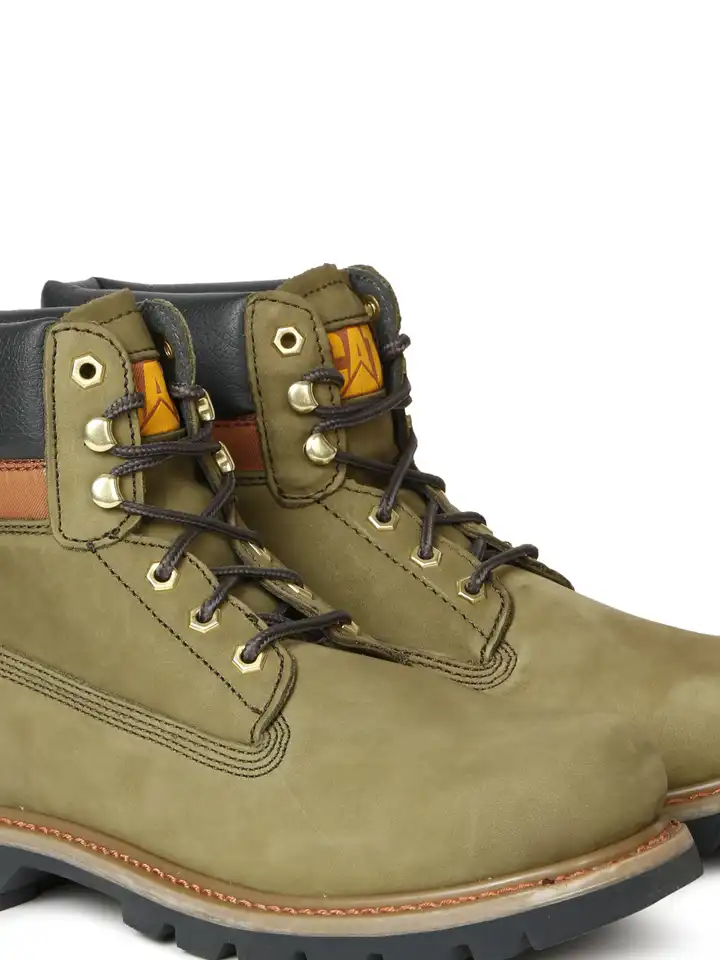 Caterpillar Olive Green Combat Boots CATERPILLAR Men main image 2