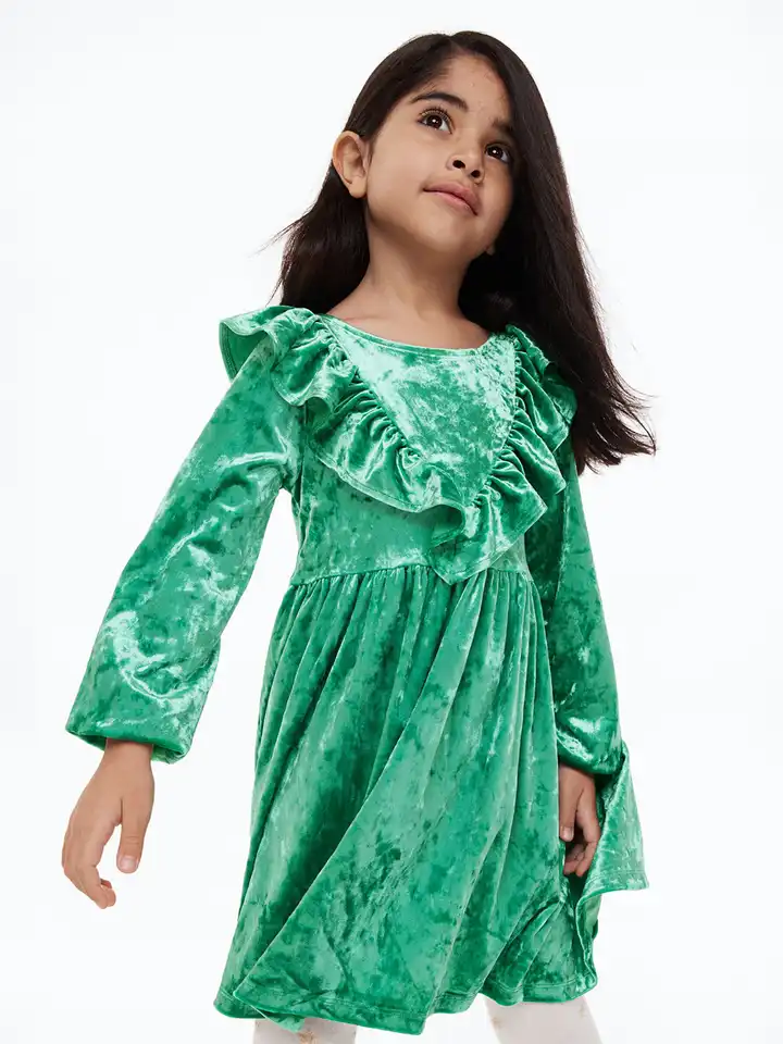 slim fit dress slacks The Lily Dress in Sage 10 main image 0