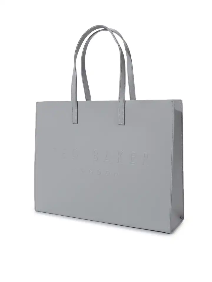 Buy Ted Baker Grey PU Shopper Tote Bag - Handbags for Women