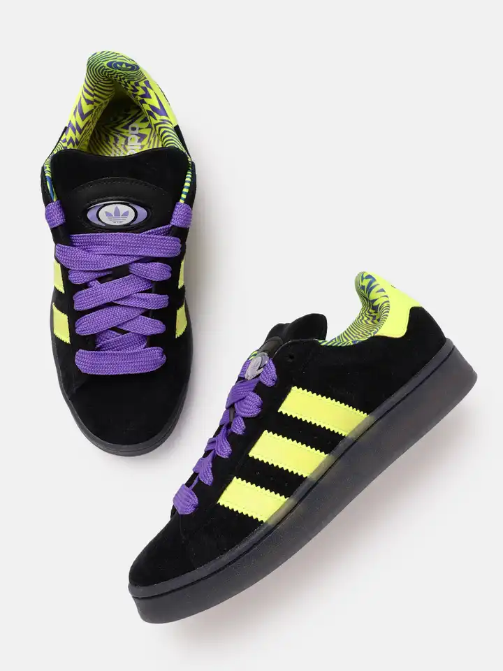 adidas gazelle silver green womens adidas Originals Men Campus 00s Yellow Black HQ8705, 9.5
