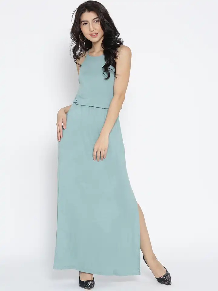 Buy FOREVER 21 Women Green Solid Maxi Dress - Dresses for Women 2119470 | Myntra Buy FOREVER 21 Women Green Solid Maxi Dress - Dresses for Women 2119470 | Myntra