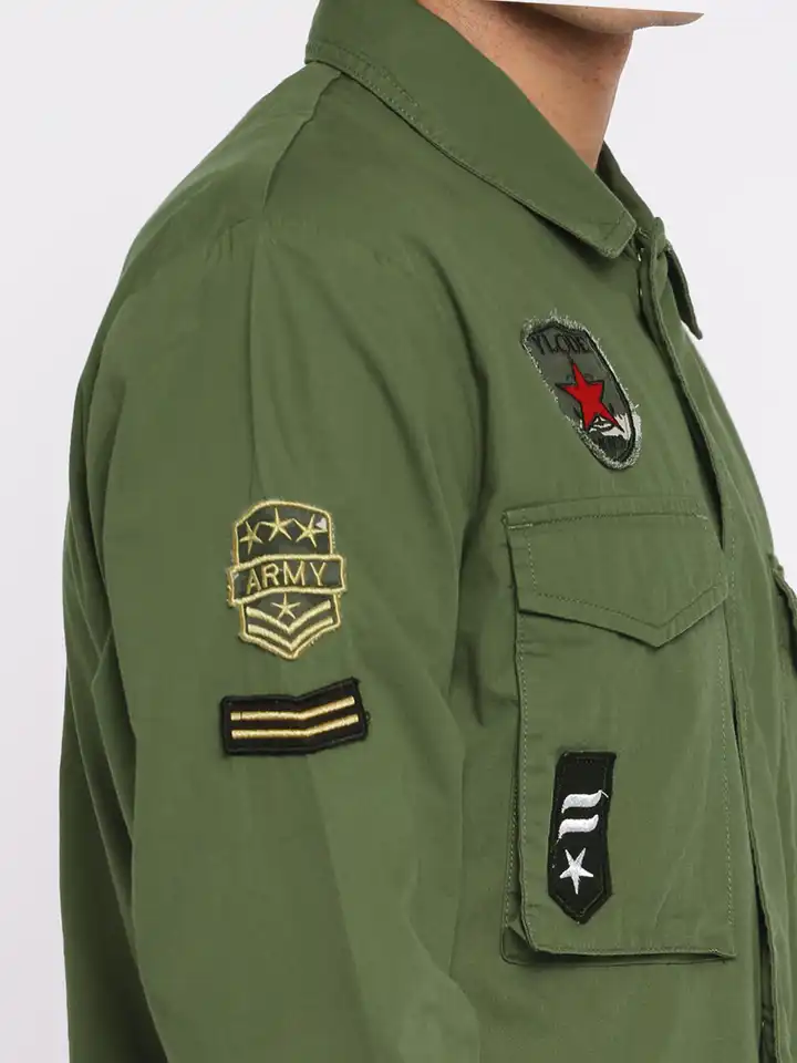 Buy Jack & Jones Men Olive Green JOR BRANTFORD Solid Tailored