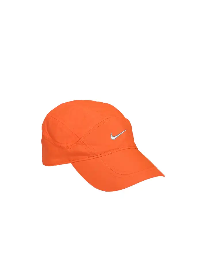 orange nike cap