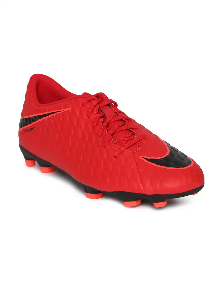 red nike boots mens