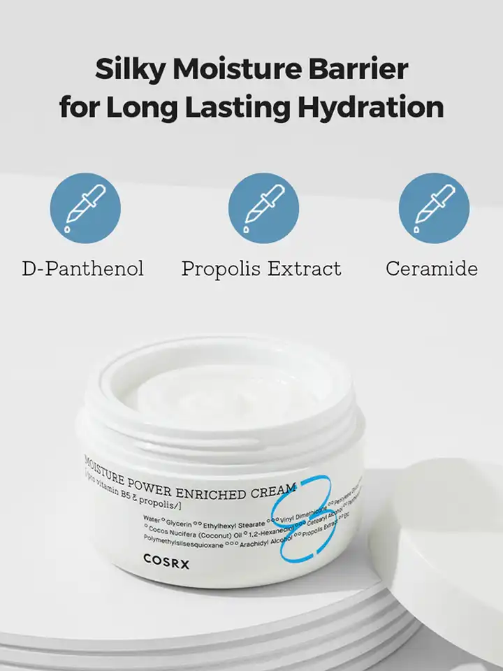 Buy COSRX Hydrium Moisture Power Enriched Cream with Pro Vitamin