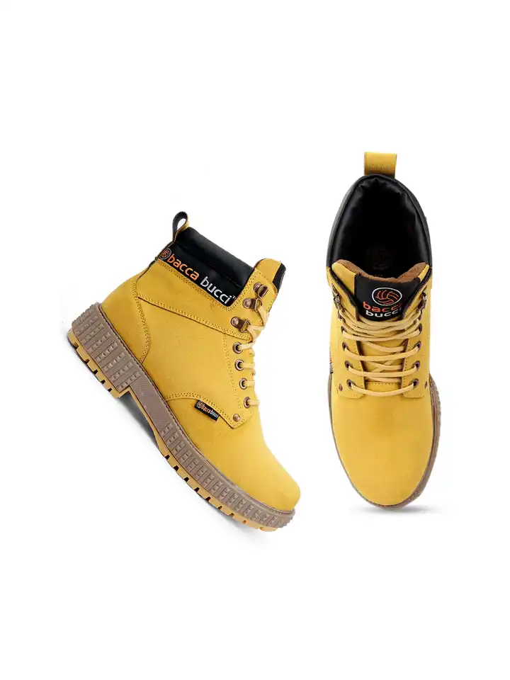 Buy bacca bucci Men Hiking Boots - Boots for Men 22551792 | Myntra