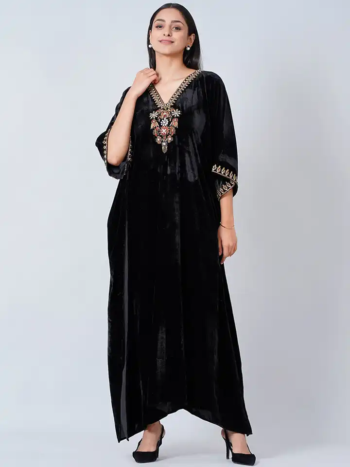 embroidered a line wedding dress Floral Embroidery Mesh A-line Wedding Gown Long Side Drapes GLGL3428