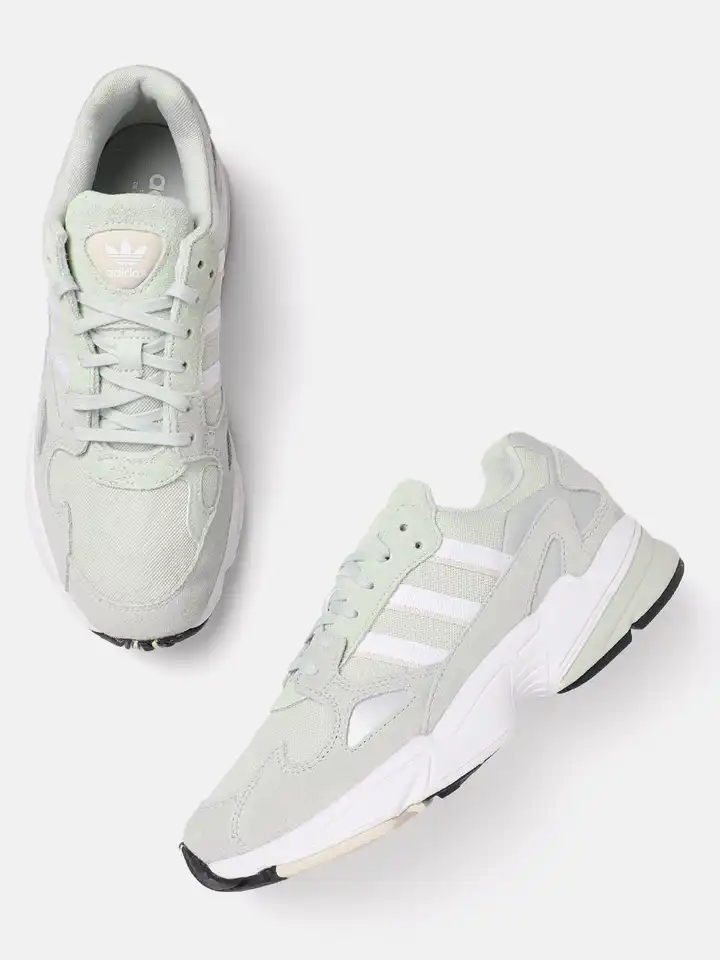 adidas gazelle silver green womens adidas Women's Falcon W Athletic