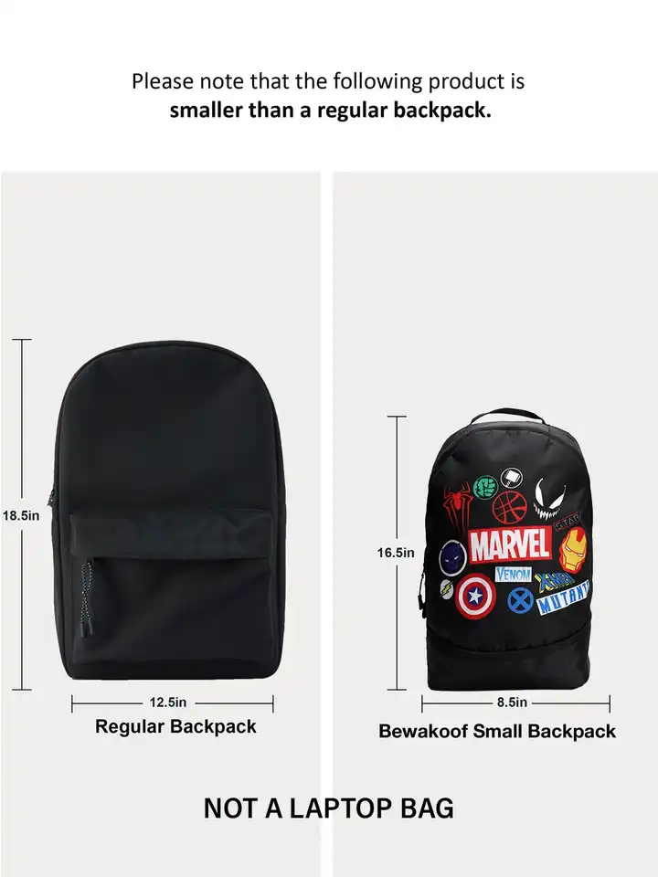 bewakoof mini backpack Bag Bewakoof Avengers Buy Bewakoof Unisex Black Ultimate Marvel Small  Backpack Online