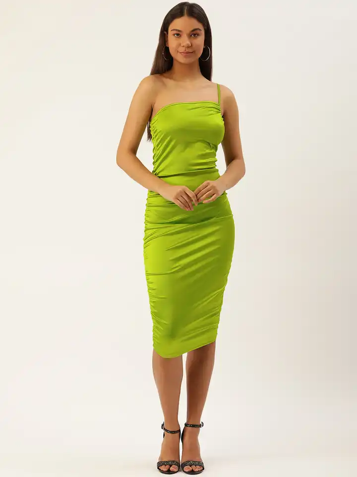 green emerald velvet dress Forever New