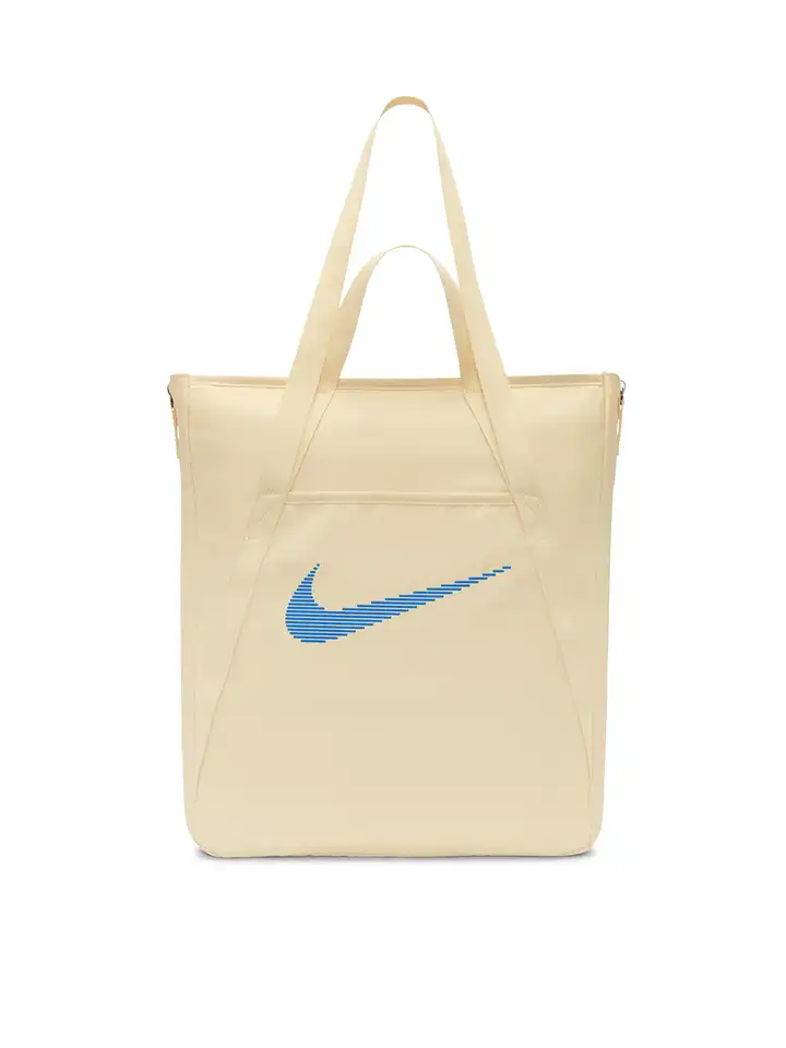 nike cream tote bag