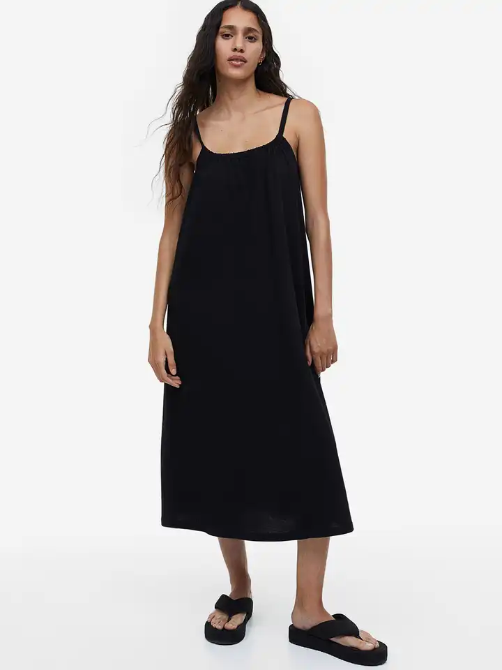 Buy H&M Oversized Pure Cotton Jersey Dress - Dresses for Women 23253392 | Myntra Buy H&M Oversized Pure Cotton Jersey Dress - Dresses for Women 23253392 | Myntra