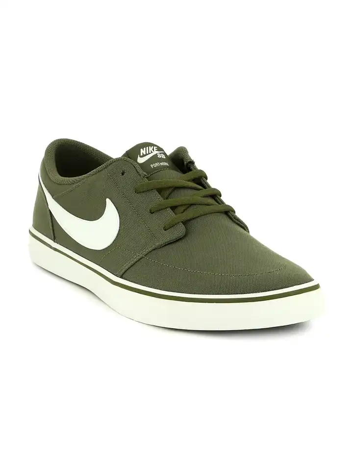 olive green nikes for men
