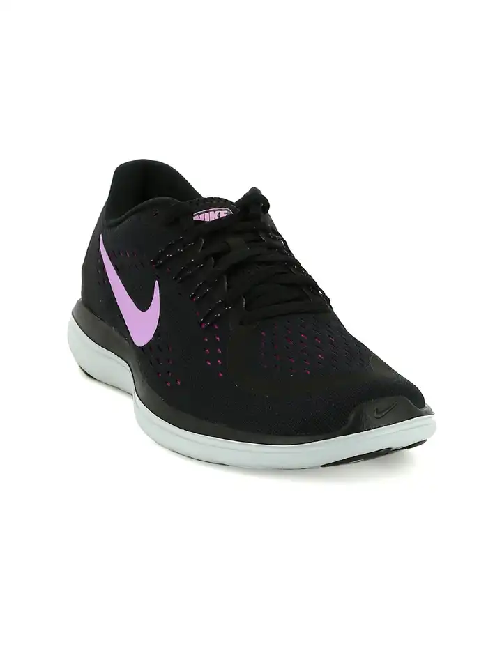 nike flex run 2017 women's black