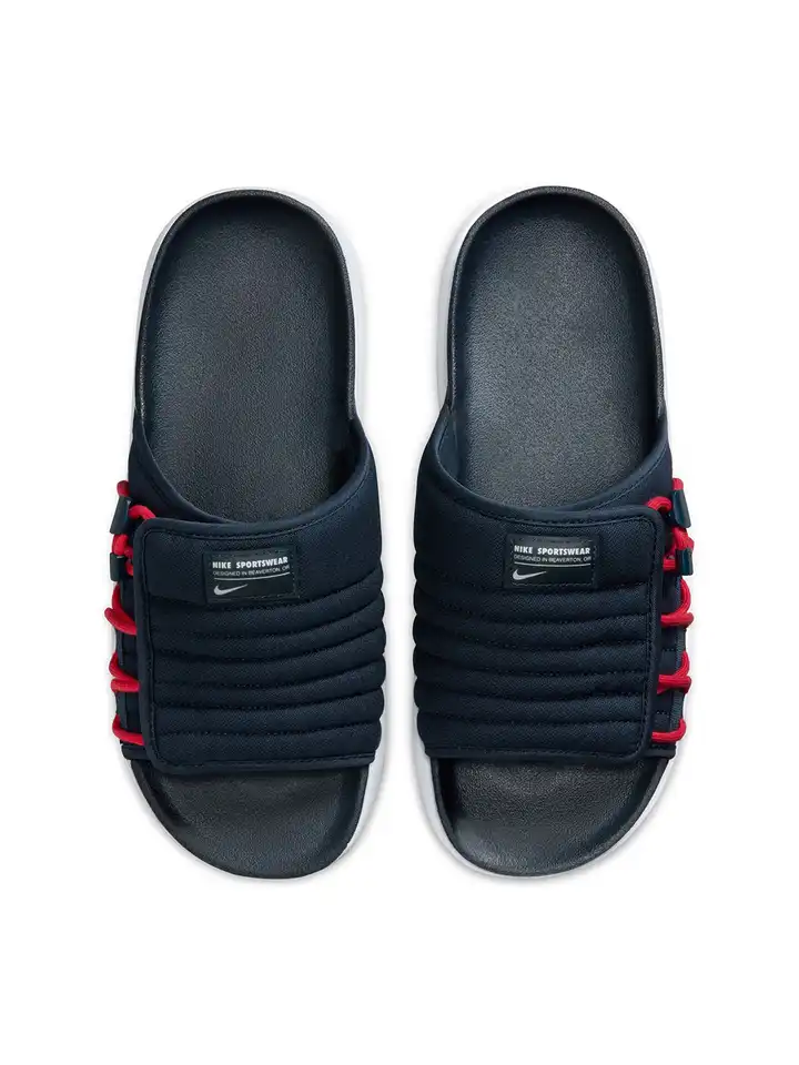 nike asuna slide men's black