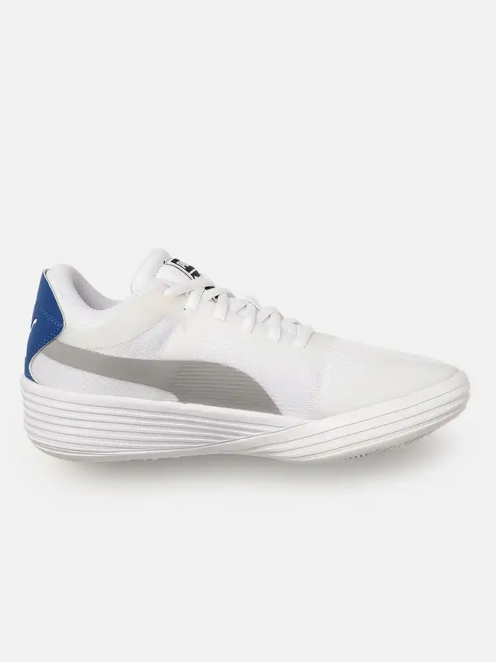 all white puma basketball shoes