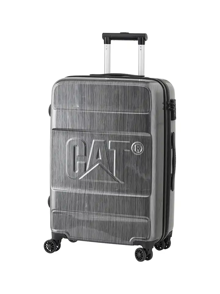 Buy CAT Unisex Gunmetal-Toned Embossed Caterpillar 28