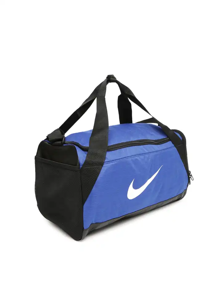 nike duffel bag blue