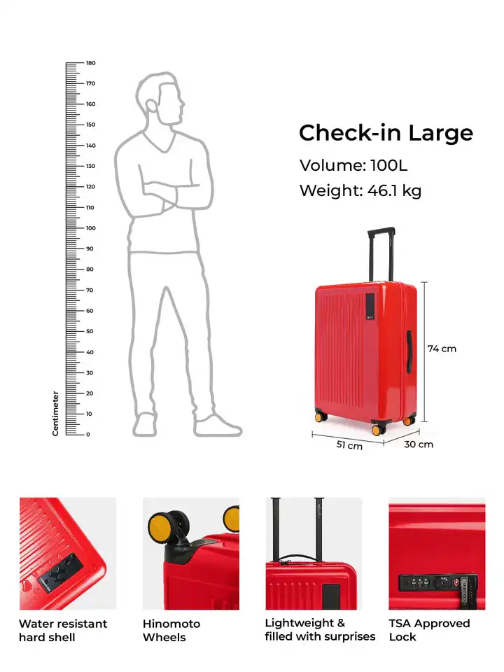 Buy MOKOBARA The Transit Textured Hard-Sided Trolley Suitcases- 74