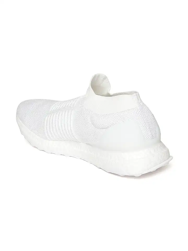 Buy ADIDAS Men White Ultraboost Laceless Running Shoes - Sports Shoes for  Men 2444371 | Myntra