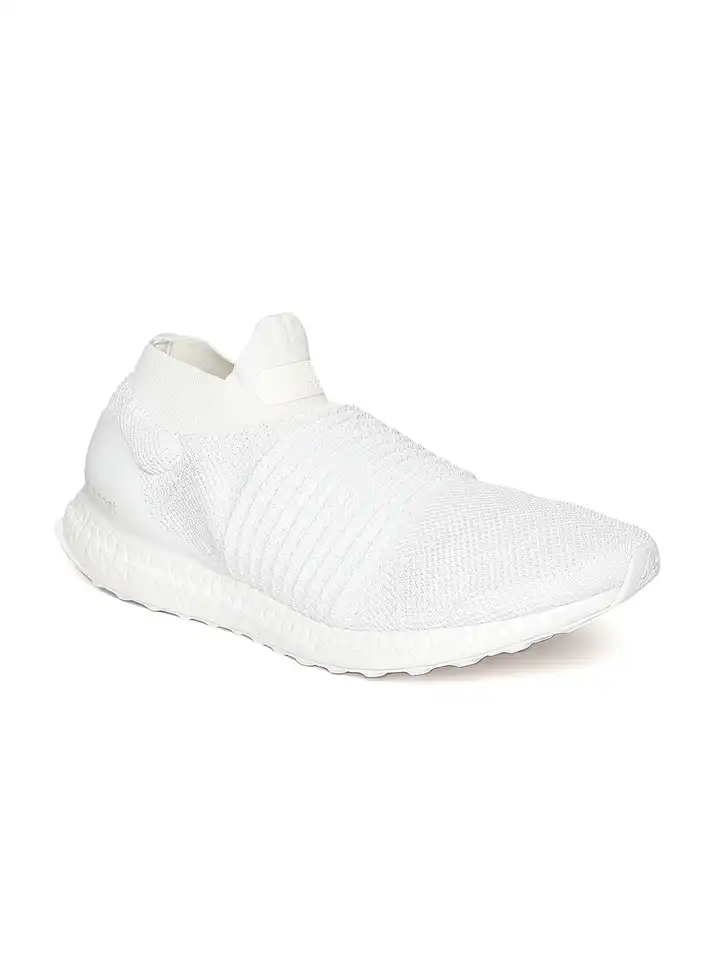 Buy ADIDAS Men White Ultraboost Laceless Running Shoes - Sports Shoes for  Men 2444371 | Myntra