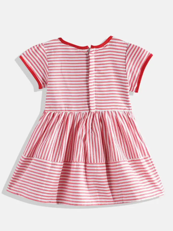 blue dress for baby girl TWEEN MASON PRINT DRESS – KatieJNYC main image 1