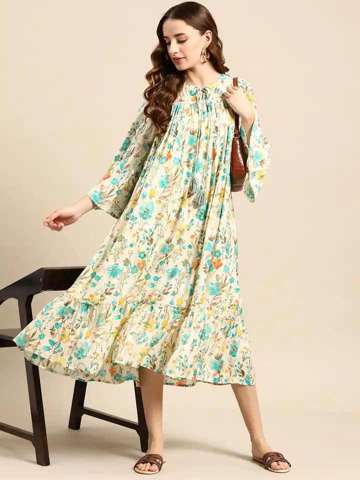 knee length dresses for ladies Anouk Midi Dress