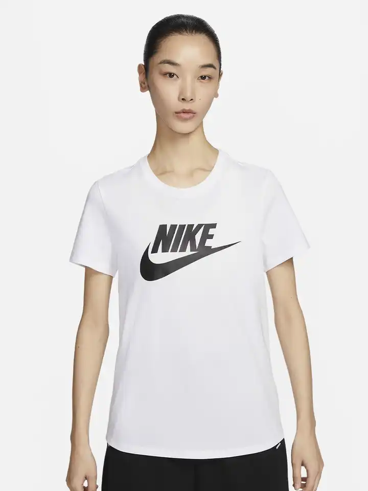 white womens nike t shirt