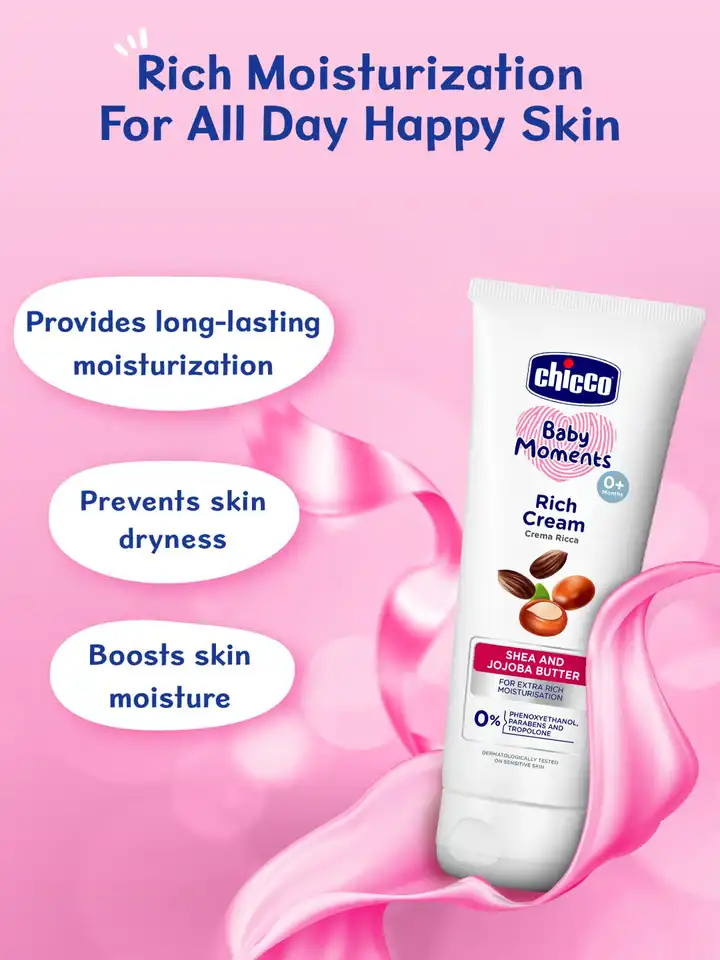 Buy Chicco Baby Moments Rich Cream For Extra Rich Moisturization