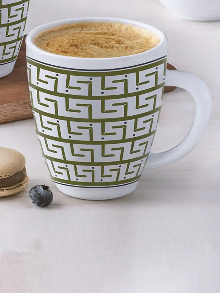 Buy Larah by BOROSIL Advaith Name Personalised White Abstract