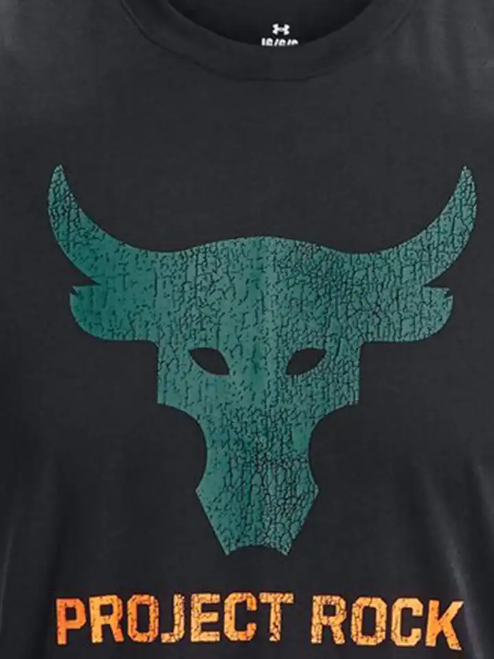 Brahma Bull T Shirt The Rock Project Gym Mens Black