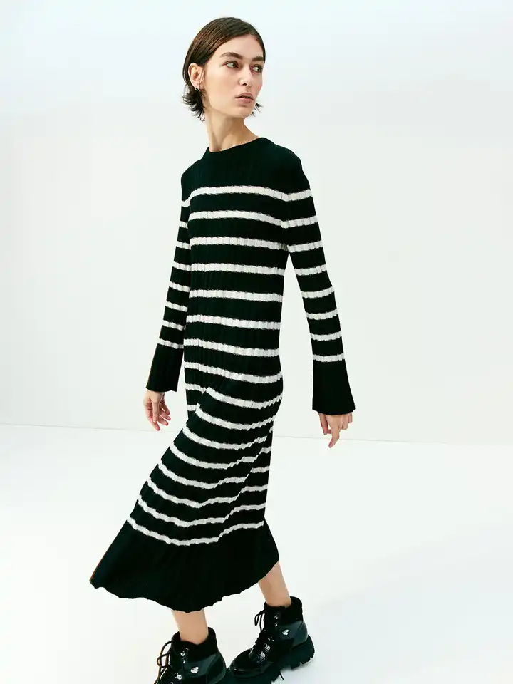 Buy H&M Rib-Knit Dress - Dresses for Women 25875928 | Myntra