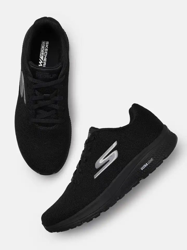 black running trainers