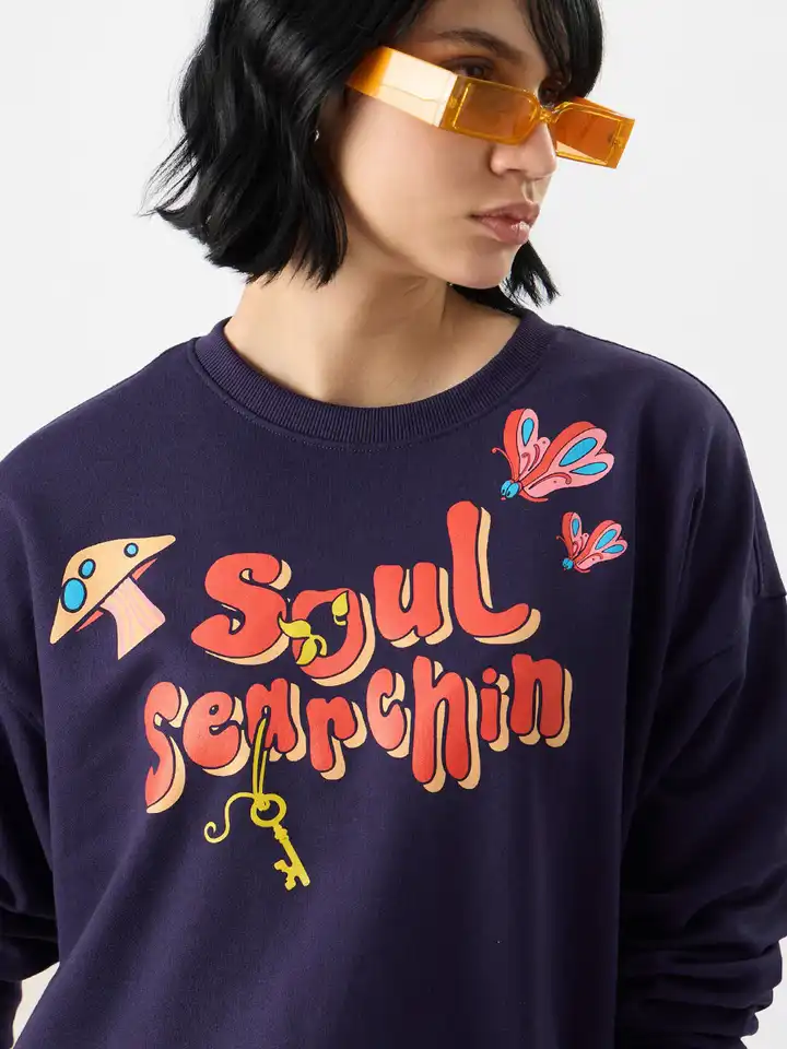 Buy The Souled Store Purple Alice In Wonderland Soul Searchin