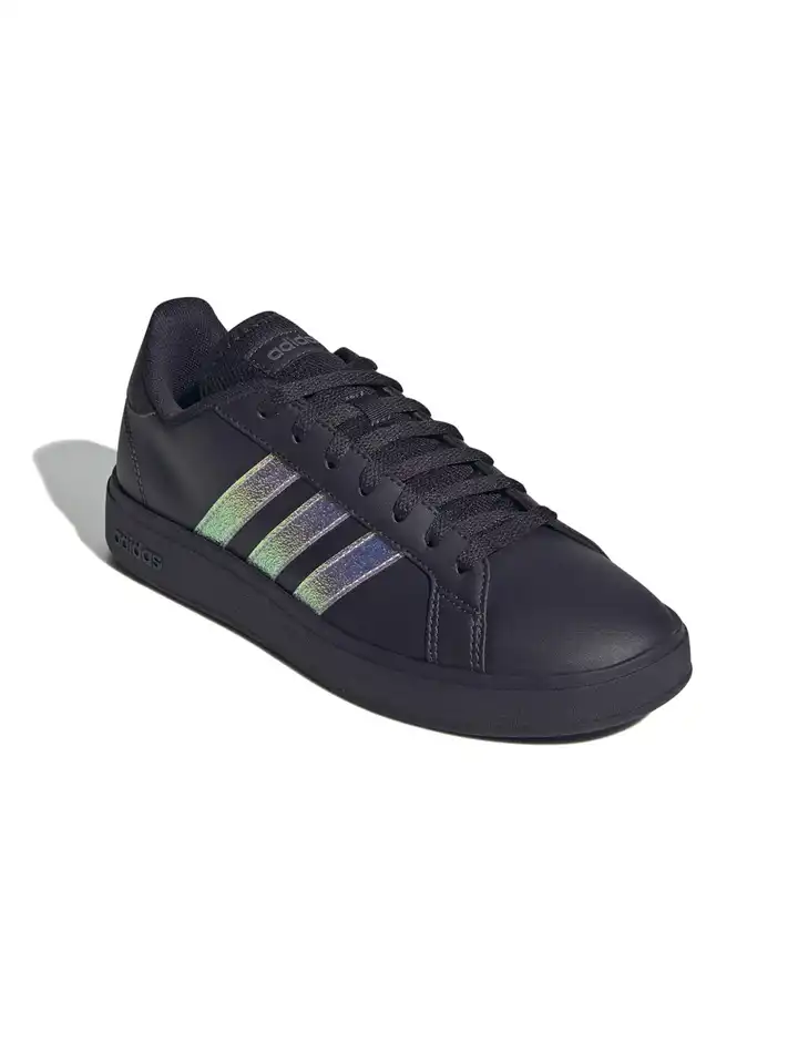 adidas gazelle silver green womens adidas Women's Grand Court 2.0 Black Shoes – runnwalk main image 1