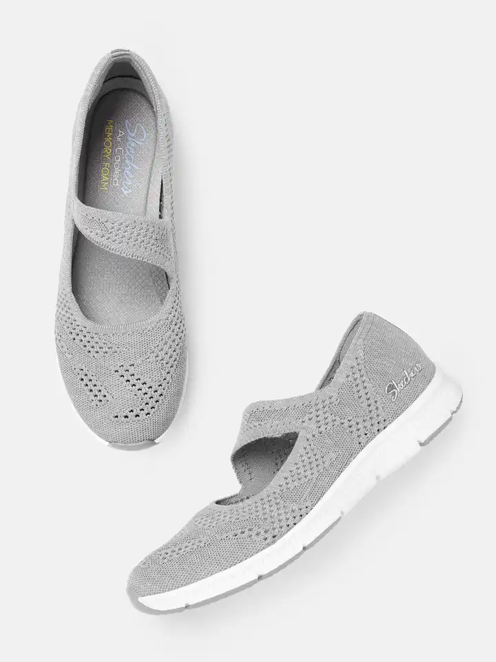 skechers air cooled memory foam womens slip on