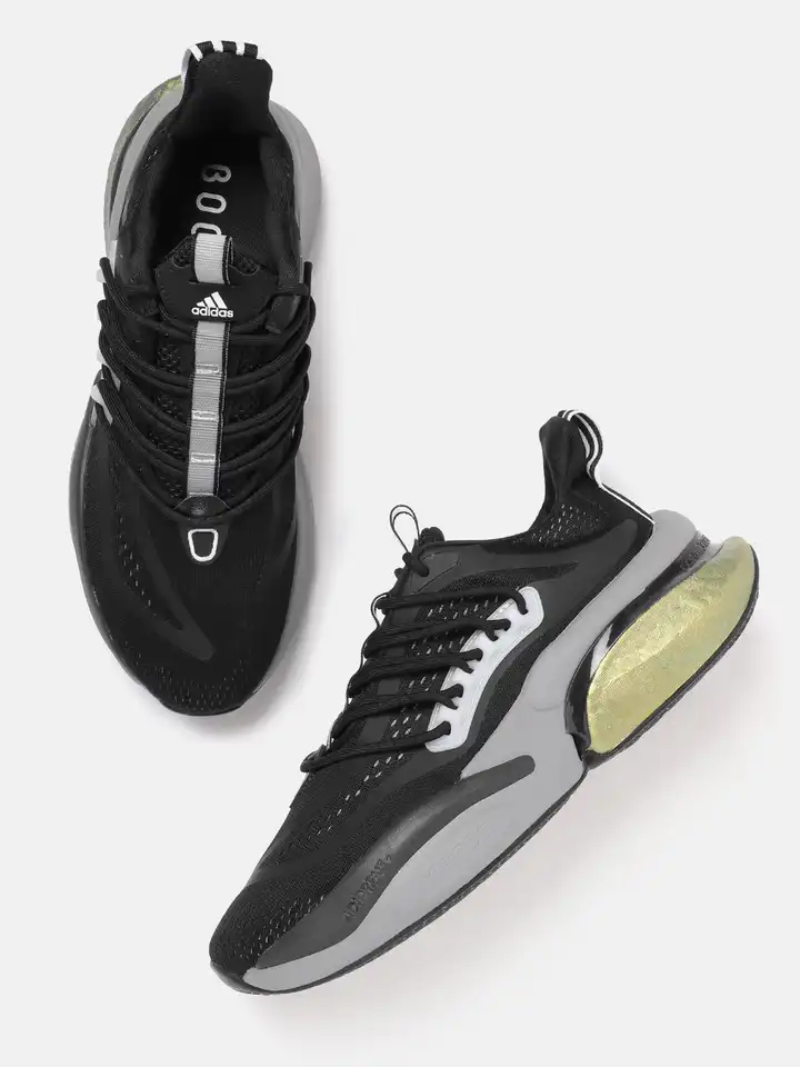 Buy ADIDAS Men Woven Design Alpha Boost V1 Running Shoes - Sports Shoes for  Men 26517520 | Myntra