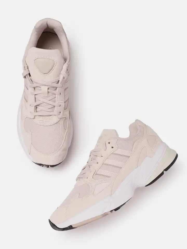 adidas gazelle silver green womens Men's Wide Fit adidas Runfalcon 5 Running Sneakers, Cloud White / 7 / 2E