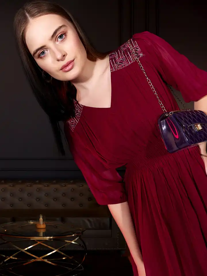sachin and babi light blue dress Shop Jaypore Women Olive Green Cotton Linen Embroidered V Neck Dresses for  Women Online 39638956