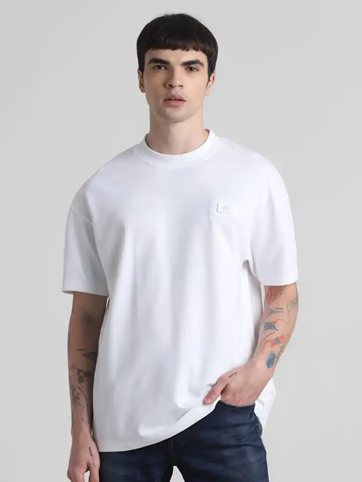 Jack & Jones JJEORGANIC BASIC TEE SS O-NECK NOOS - T-shirt basic - languid lavender/lilla - Zalando