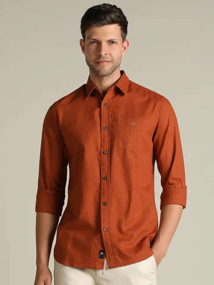 slim fit dress slacks Dockers Men's 360 Ultimate Button Up Shirt main image 0
