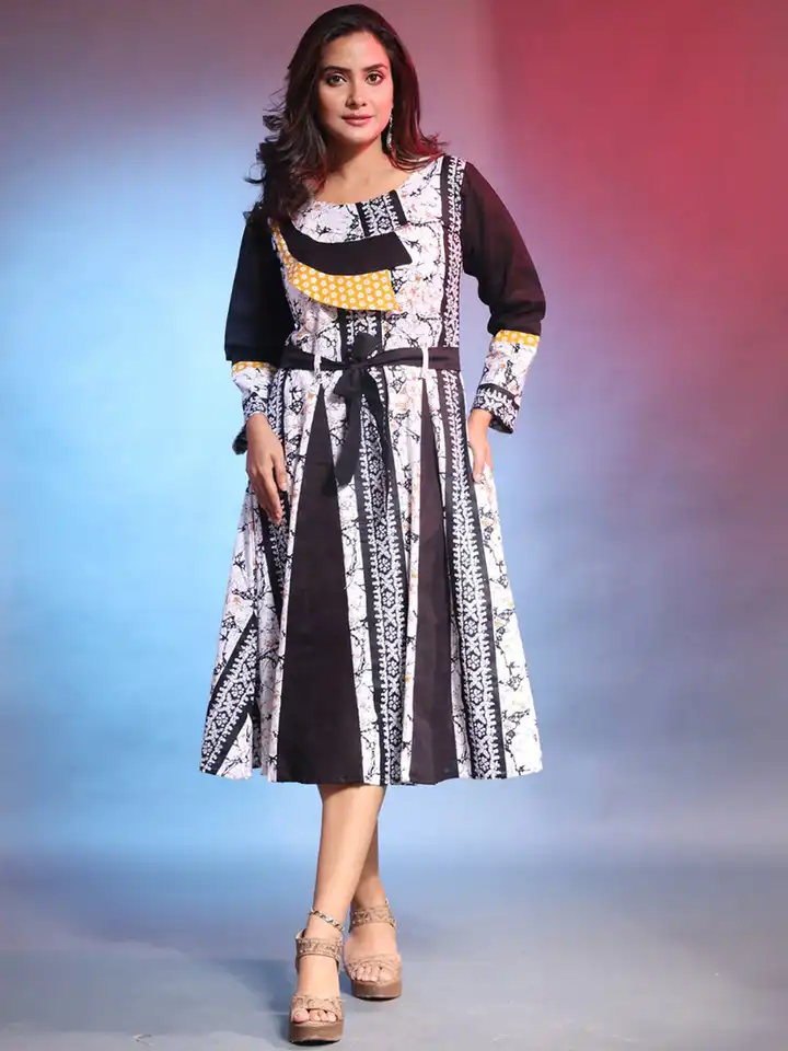 chinese dress ladies Batik Maxi Dress main image 0