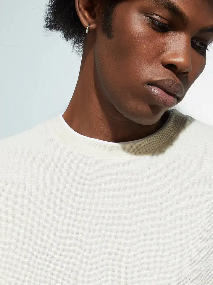 Buy max URB_N Round Neck Long Sleeves T-shirt - Tshirts for Men